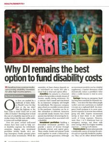 Disability Insurance