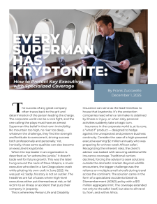 Key Person Disability Insurance